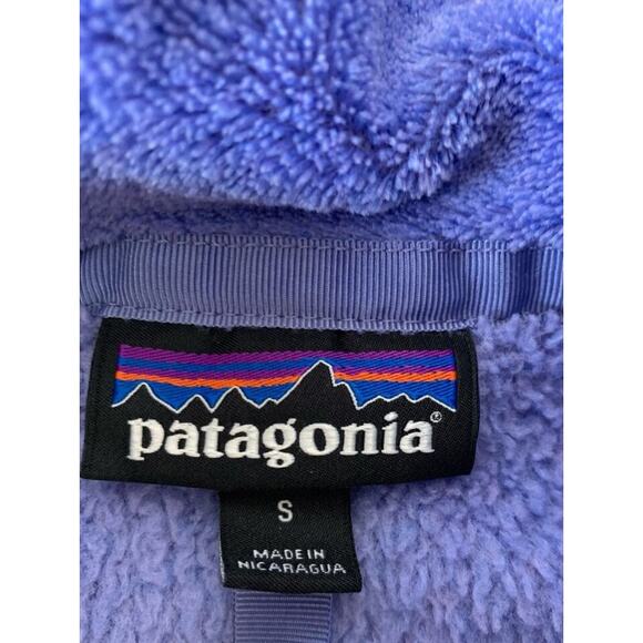 Patagonia fleece lavender t snap pullover size small - Picture 2 of 7